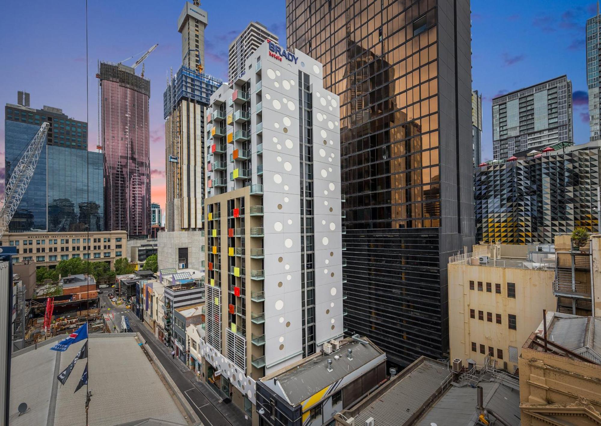 Brady Hotels Central Melbourne Zewnętrze zdjęcie